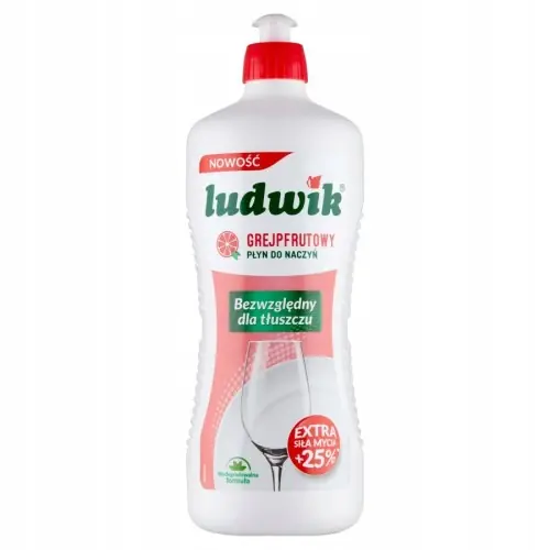 Łatwy zwrot Ludwik płyn do mycia naczyń grejpfrut 900g