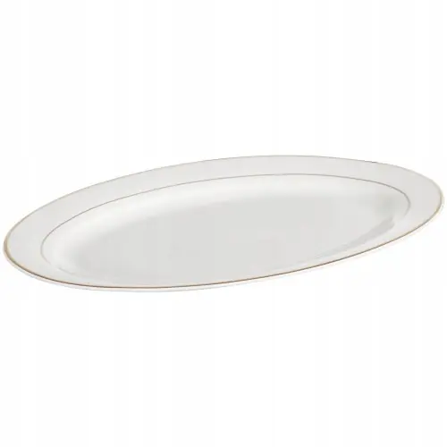Premium Ambition Półmisek owalny porcelanowy biały 30,5 cm