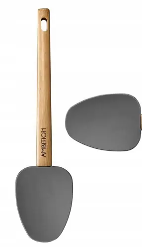 Ambition Szpatułka silikonowa z drewnianym uchwytem 28 cm Najlepsza cena
