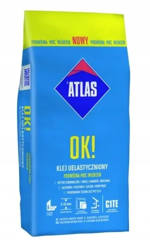 Klej do płytek uelastyczniony klasy C1TE 5kg Dodaj do koszyka