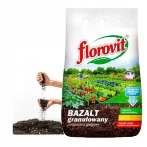 Mączka bazaltowa Florovit 5 kg nawóz granulowany Nowy