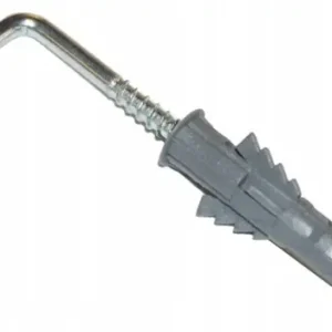 Bestseller Kołki rozporowe z hakiem prostym 8x40mm 9szt