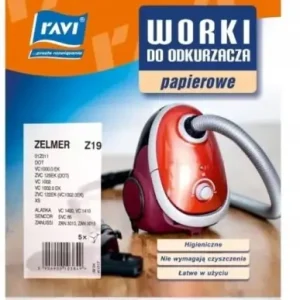 Worki do odkurzacza 5 sztuk Zelmer papierowe Ostatnie sztuki