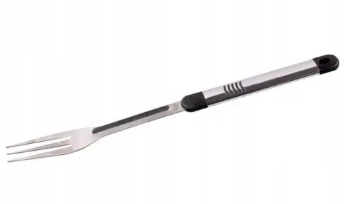 Łatwy zwrot Widelec grillowy ze stali nierdzewnej 48 cm trójzębny