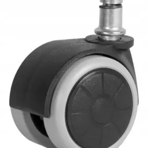 Koło meblowe z trzpieniem 11 mm skrętne bez hamulca 50 mm 50 kg Wysoka jakość