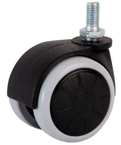 Taniej Koło meblowe obrotowe 50 mm 35 kg z trzpieniem 8 mm