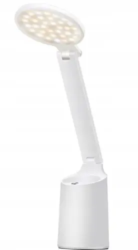 Cena promocyjna Lampka biurkowa nocna biała 230 V 12,5 x 36,5 cm