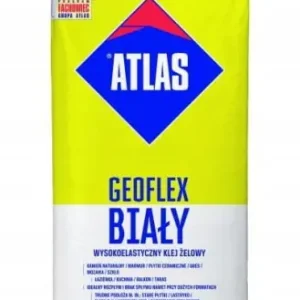Bestseller Atlas Geoflex Klej żelowy wysokoelastyczny biały 25 kg