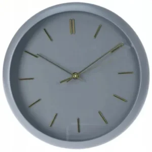 Oferta limitowana Zegar ścienny 30 cm elegancki ze złotymi wskazówkami