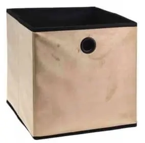 Promocja Zamszowe pudełko do przechowywania 30x30x30cm