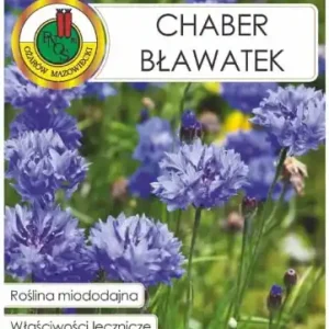 Łatwy zwrot Chaber bławatek nasiona 1g Jednoroczna roślina miododajna