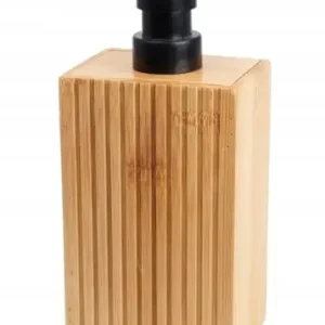 Dozownik do mydła bambusowy ręczny łazienkowy elegancki 280ml Tylko dziś