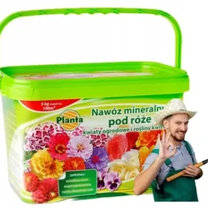 Nawóz mineralny do róż i kwiatów ogrodowych 5kg Darmowy zwrot