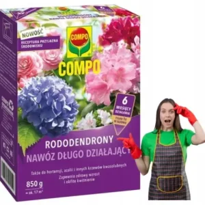 Nawóz do rododendronów 850G Zdrowe i bujne kwitnienie Wysoka jakość