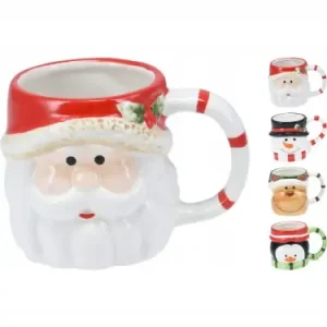 Kubek świąteczny ceramiczny malowane zdobienia 280 ml 1szt Zamów dziś