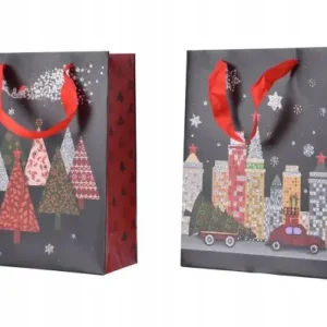 Torba świąteczna prezentowa papierowa pod choinkę XXL 50x72 cm 1szt Oferta limitowana