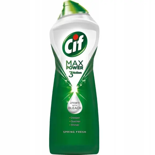 Super okazja Cif Max Power Spring Fresh mleczko do czyszczenia z wybielaczem 1000g