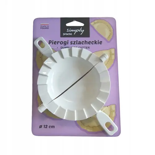 Foremka składana do pierogów szlacheckich pierożnica plastikowa 12cm 1szt Zamów dziś