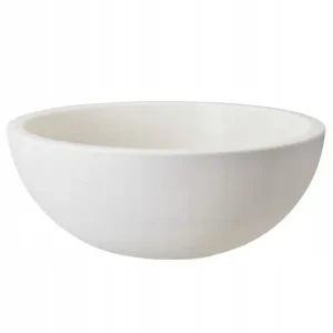 Doniczka osłonka plastikowa misa szeroka biała 40cm 1szt Oferta limitowana