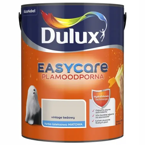 Dulux EasyCare farba lateksowa ścienna Vintage Beżowy mat 5L Tylko do końca tygodnia