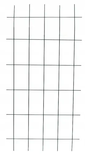 Krata do roślin pnących metalowa ciemna zieleń 150x75 cm Wysoka jakość