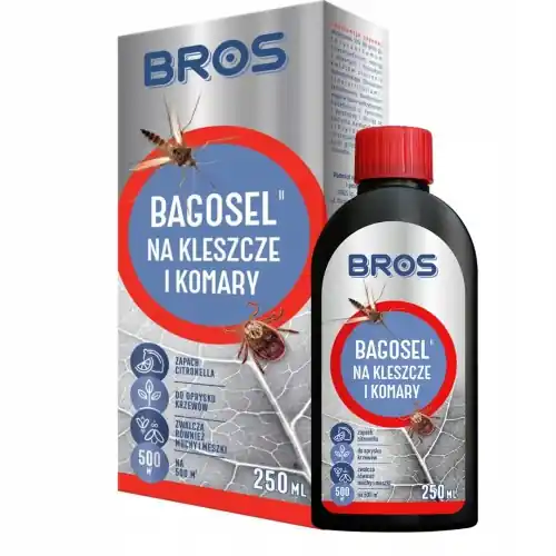 Dodaj do koszyka Bros Bagosel koncentrat na komary i kleszcze do rozcieńczania 250ml