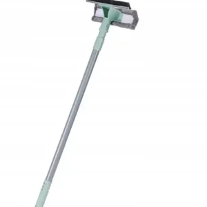 Bestseller Zestaw do mycia okien teleskopowy 2w1 myjka + ściągaczka bez smug 27cm