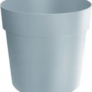 Doniczka plastikowa okrągła klasyczna jasny szary 19,9 cm Grower Oferta limitowana