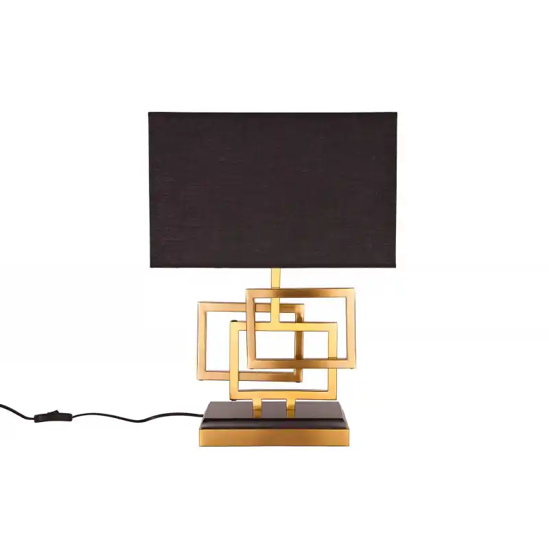 Lampa biurkowa Leonor 56 cm złota Promocja