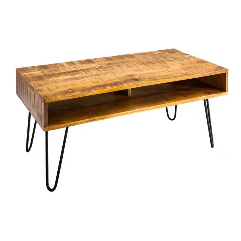 Stolik kawowy Rac 100 cm naturalne mango Bestseller