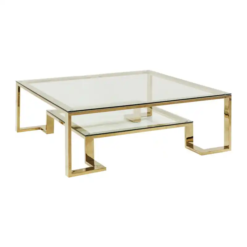 Najlepsza cena Stolik kawowy Rush Gold Kare