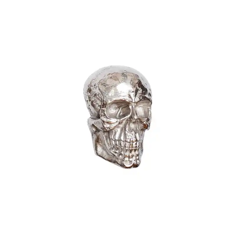 Dostępne od ręki Dekoracja ścienna Skull 40cm srebrna Invicta
