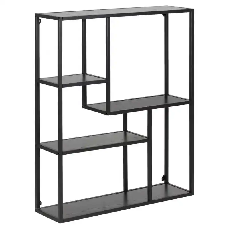 Oferta limitowana Półka wisząca Seaford czarna Actona