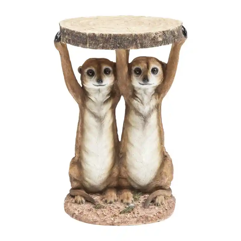 Promocja Stolik kawowy Animal Meerkat Sisters - Kare