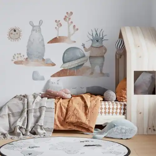 Najlepsza cena Kosmiczny zestaw Tolek i Kędziorek DK415 YokoDesign