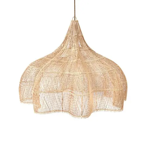 Rattanowa lampa/klosz Whipped naturalny I Bazar Bizar rozmiary Nowy