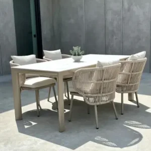 Zestaw ogrodowy Azzure 4 szampański | Monnarita Oferta limitowana