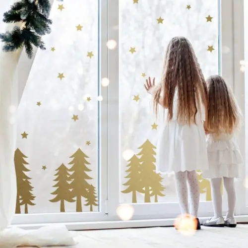 Szybka dostawa Naklejki CHOINKI I GWIAZDKI SW020 YokoDesign