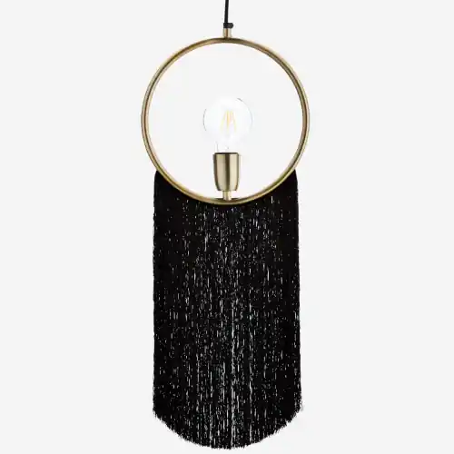 Niska cena Lampa CIRCLE z frędzlami Madam Stoltz