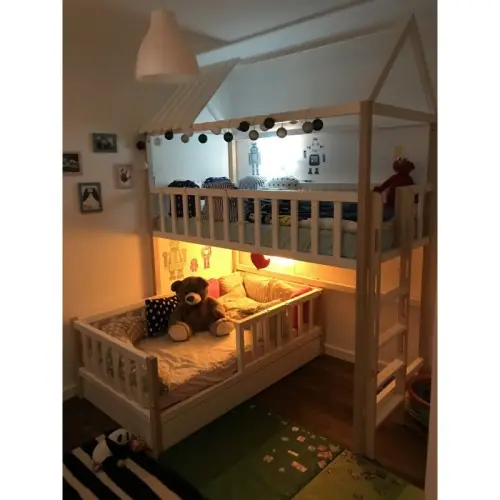 Piętrowe łóżko domek Bunky Ostatnie sztuki