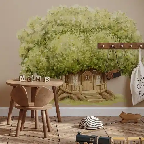Kup teraz Naklejka Domek Drzewo DK473 | Yoko design