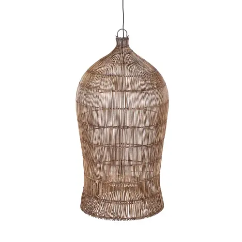Lampa The Woven Bell - Ciemny Orzech - XL | Bazar Bizar Ekspresowa dostawa