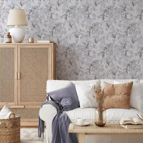 Ograniczona ilość Tapeta Kwiaty i ptaki W53 | Yoko Design