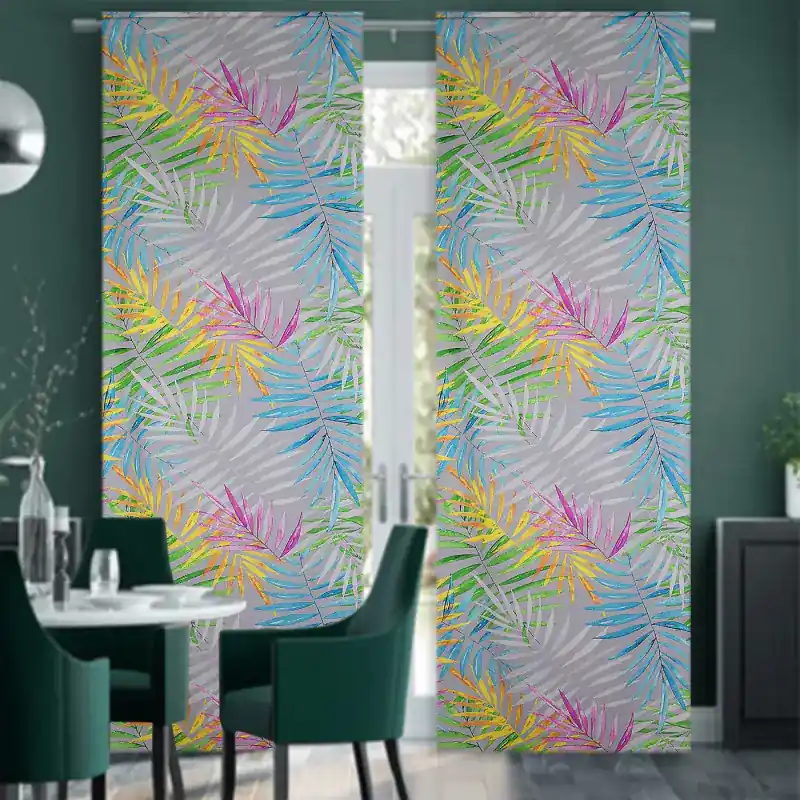 Okazja Panel ekranowy w egzotyczne liście na tunelu 70x250cm DAISY