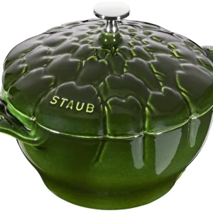 Staub Special Cocotte - Garnek żeliwny okrągły karczoch 3 l, zielony Ekspresowa dostawa