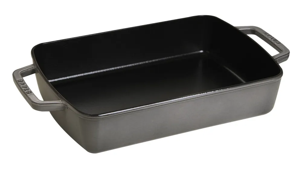 Staub naczynie do zapiekania 30×20 cm, szary Taniej