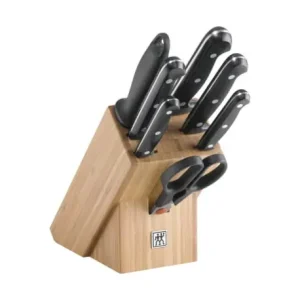 Wysoka jakość ZWILLING TWIN Chef - Zestaw 8 el. w drewnianym bloku