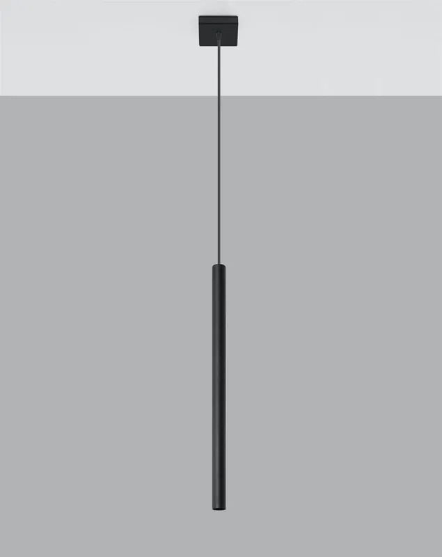 Lampa wisząca Pastelo 1 czarna Ostatnie sztuki