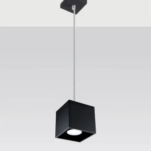 Lampa wisząca Quad czarny Hit cenowy