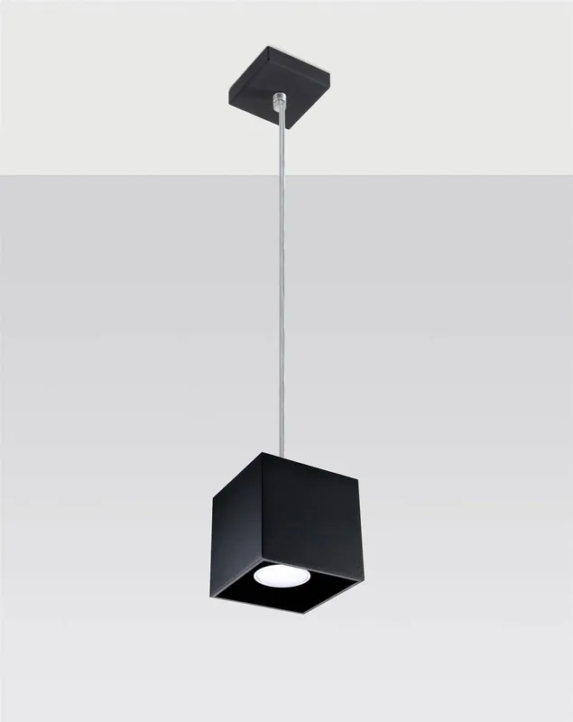 Lampa wisząca Quad czarny Hit cenowy